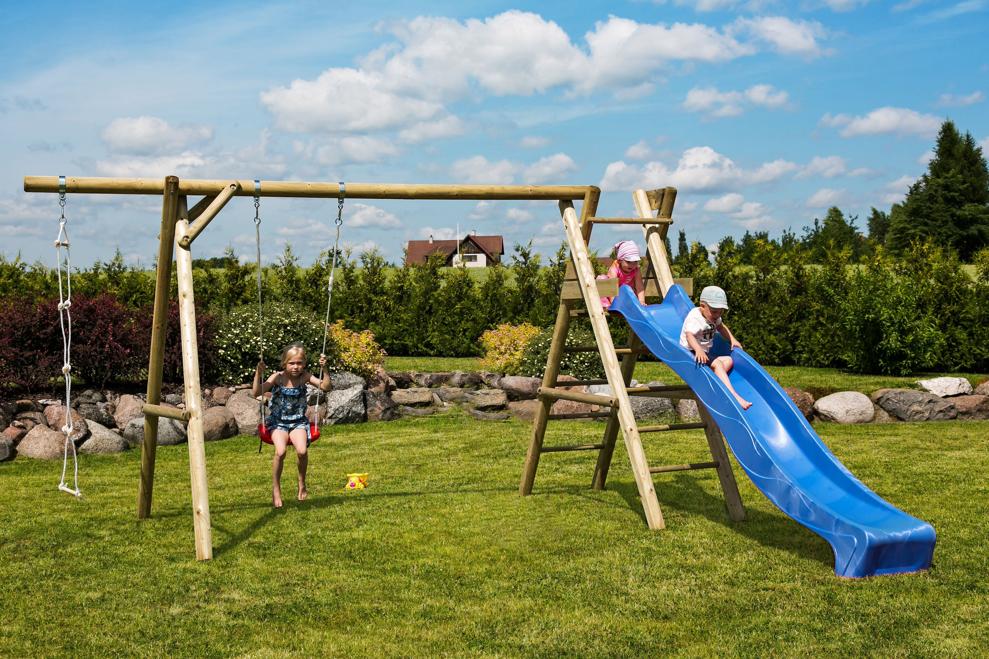 Gungställning Henry - Trä Gungställning Henry - Trä