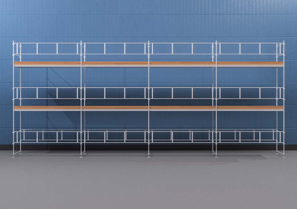 Byggnadsställning Ram 12x6 m - Stål Byggnadsställning Ram 12x6 m - Stål