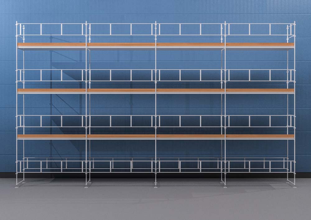 Byggnadsställning Ram 12x8 m - Stål Byggnadsställning Ram 12x8 m - Stål