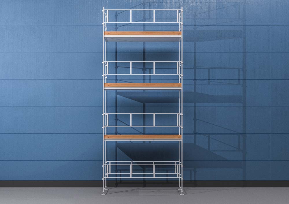 Byggnadsställning Ram 3x8 m - Stål Byggnadsställning Ram 3x8 m - Stål