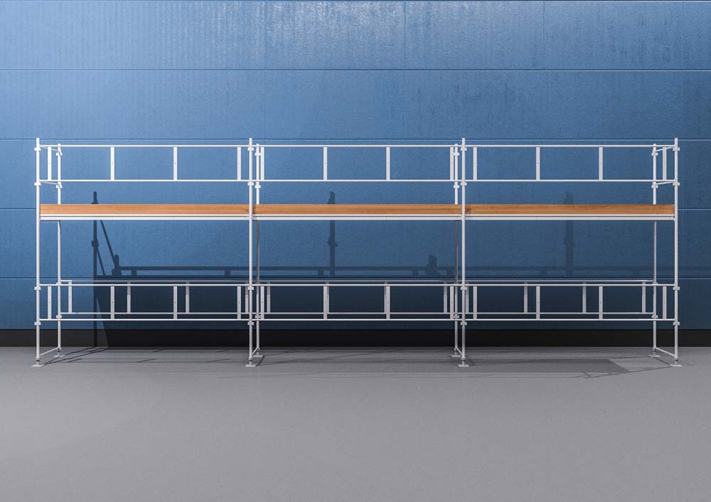 Byggnadsställning Ram 9x4 m - Stål Byggnadsställning Ram 9x4 m - Stål