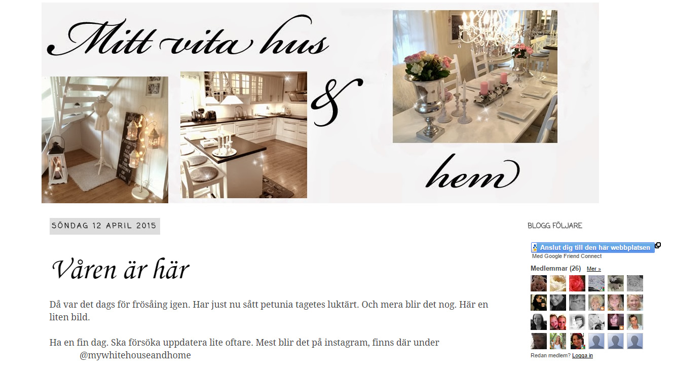 Mitt vita hus & hem