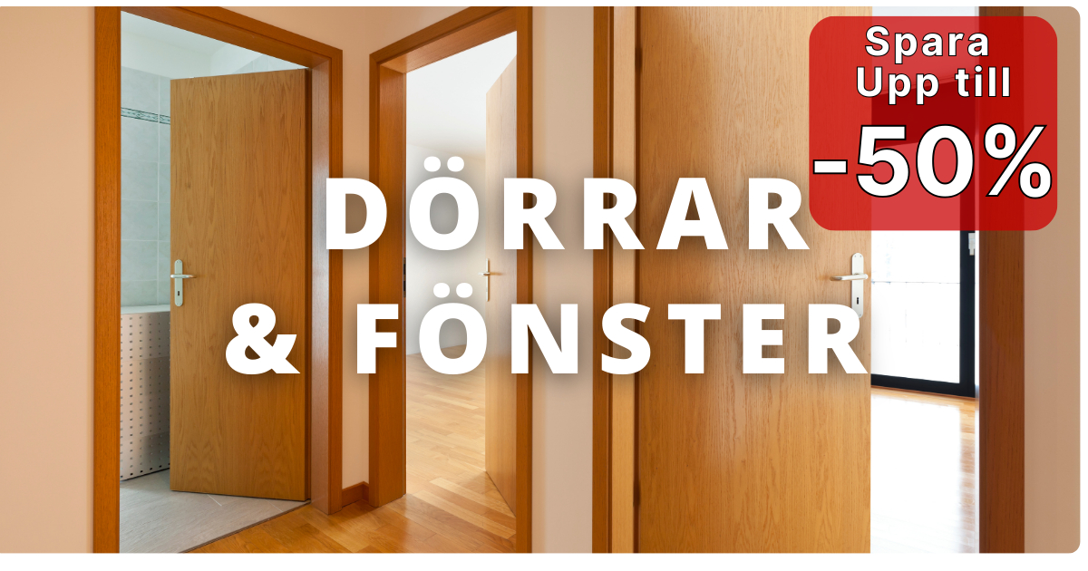 Erbjudanden p� D�rrar & F�nster