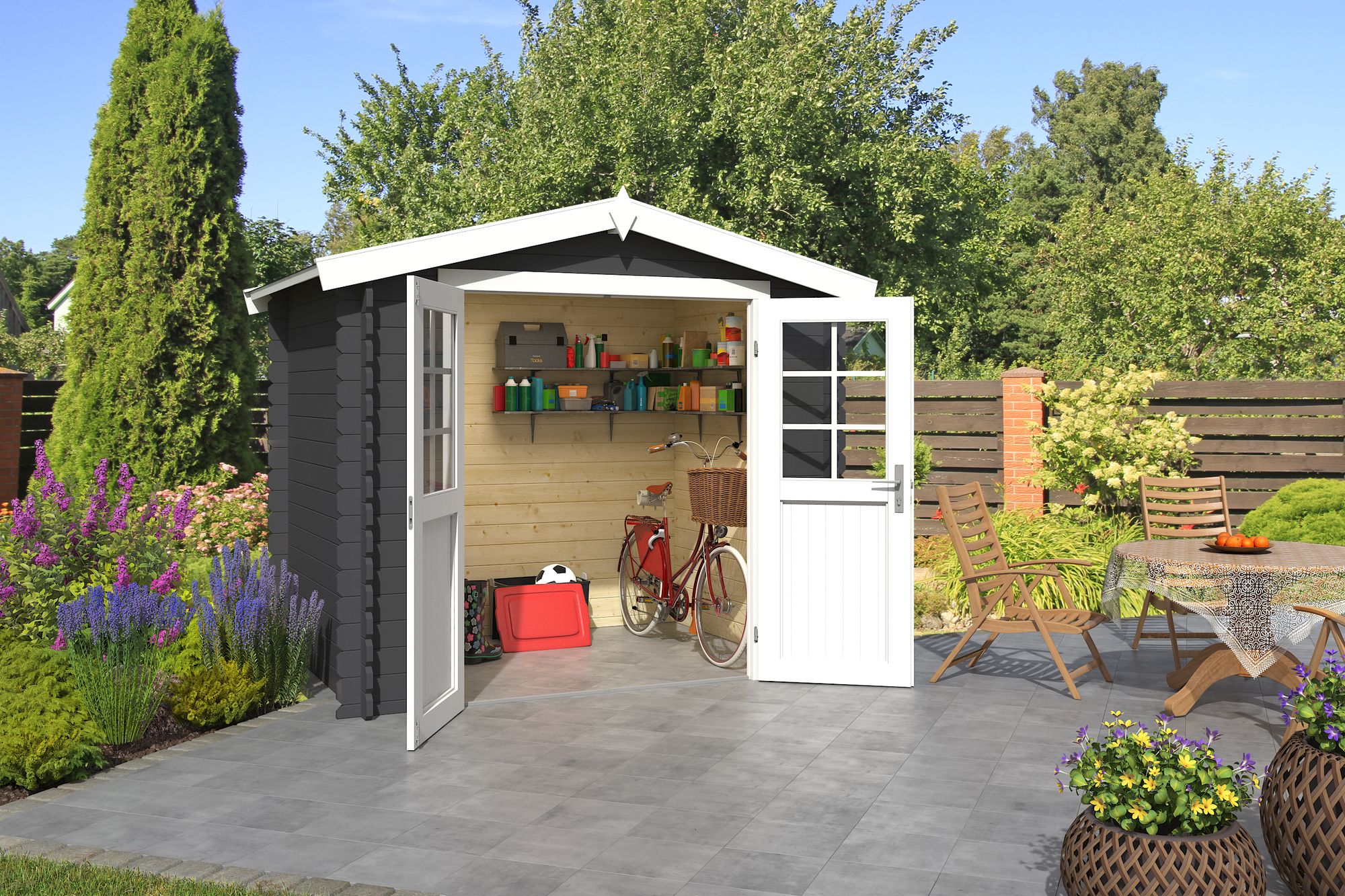 Förråd Ingrid A - 4,8 m² Förråd Ingrid A - 4,8 m²