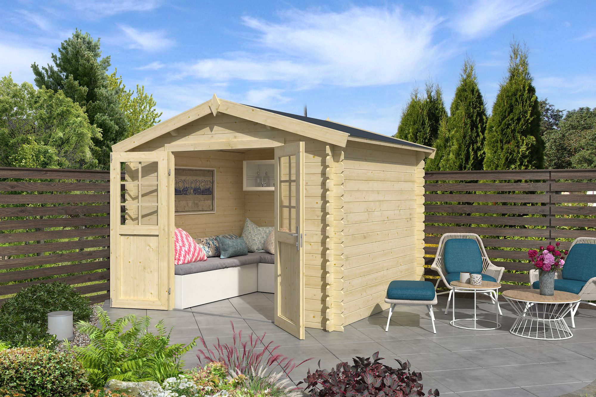 Förråd Noa A - 7,3 m² Förråd Noa A - 7,3 m²