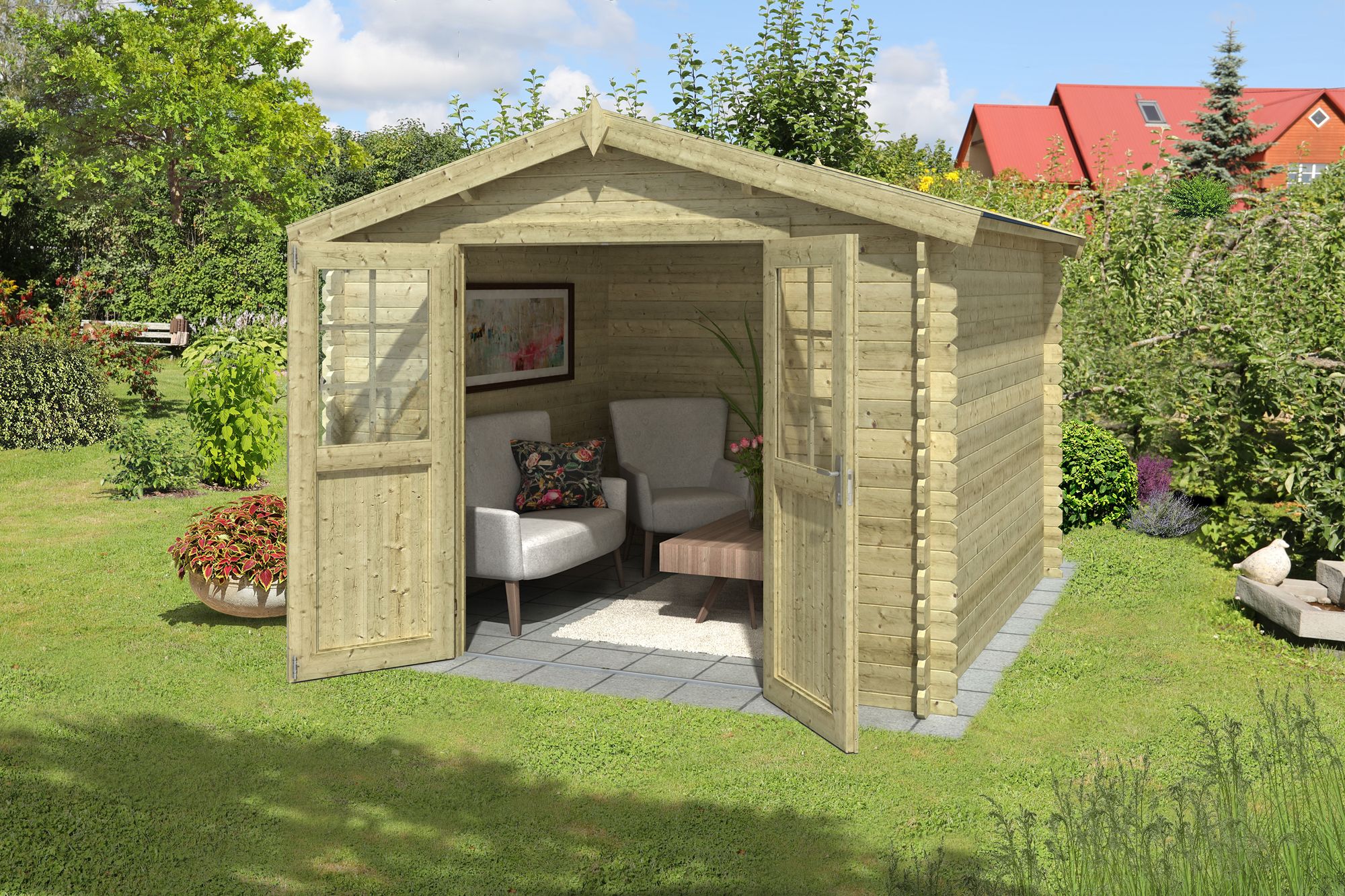 Förråd Noa A - 7,3 m² Förråd Noa A - 7,3 m²