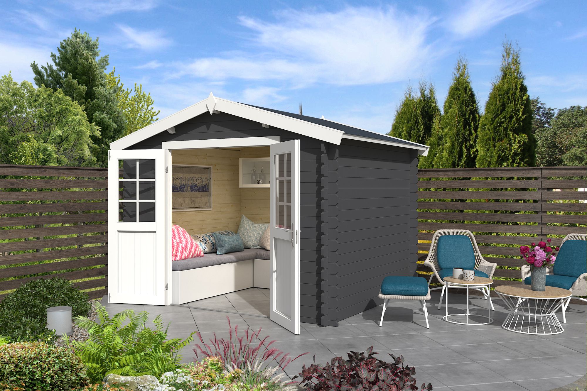 Förråd Noa A - 7,3 m² Förråd Noa A - 7,3 m²