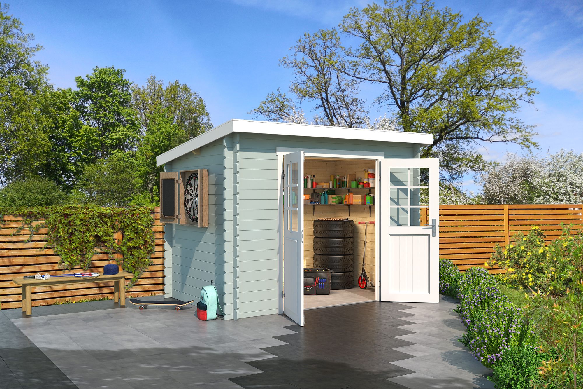 Förråd Simone C - 5,7 m² Förråd Simone C - 5,7 m²