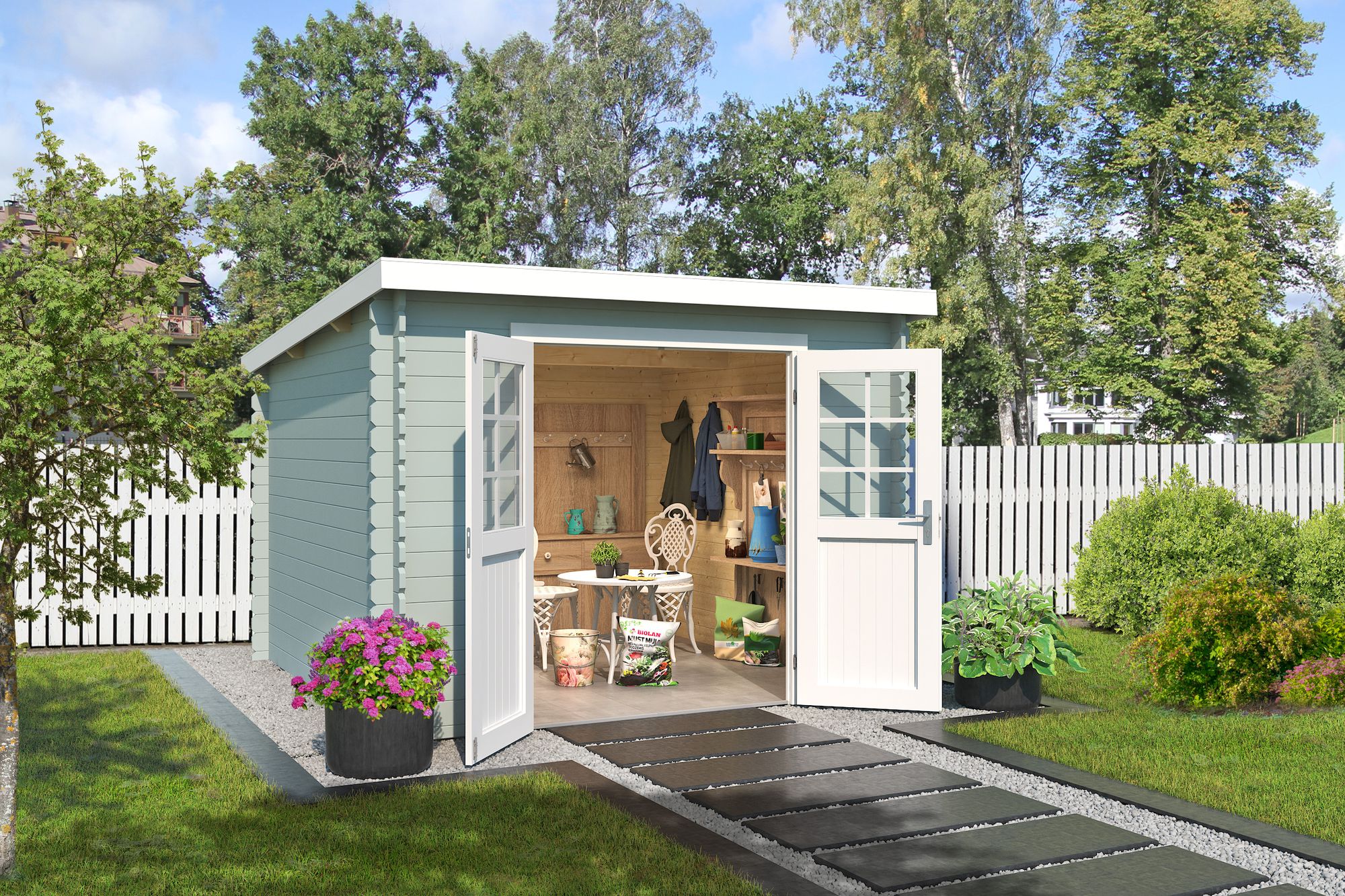 Förråd Simone B - 8,7 m² Förråd Simone B - 8,7 m²