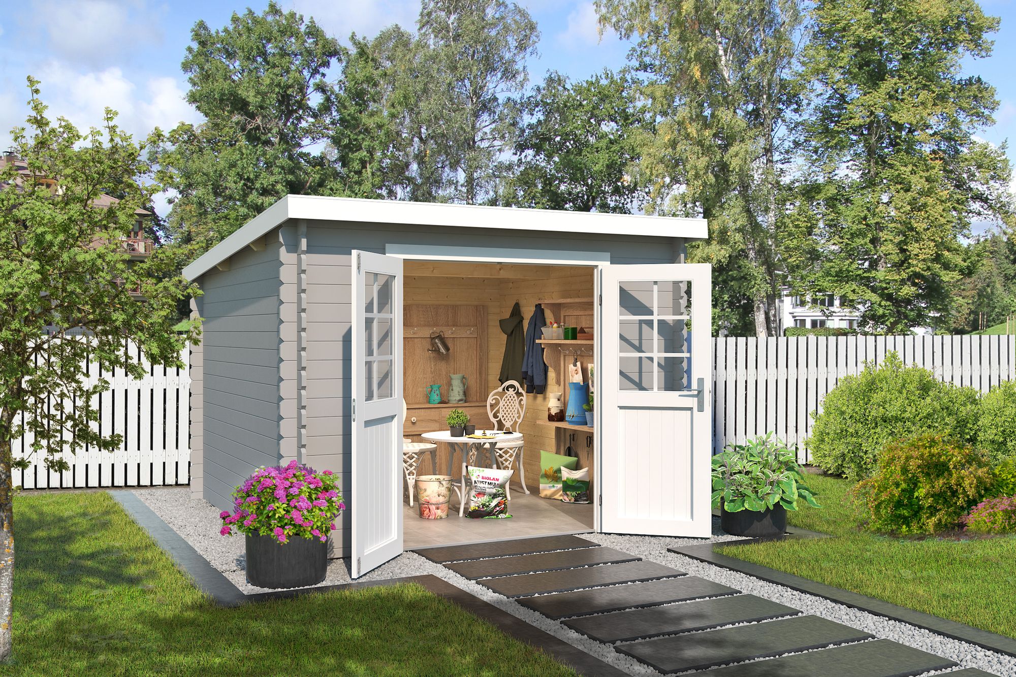 Förråd Simone B - 8,7 m² Förråd Simone B - 8,7 m²