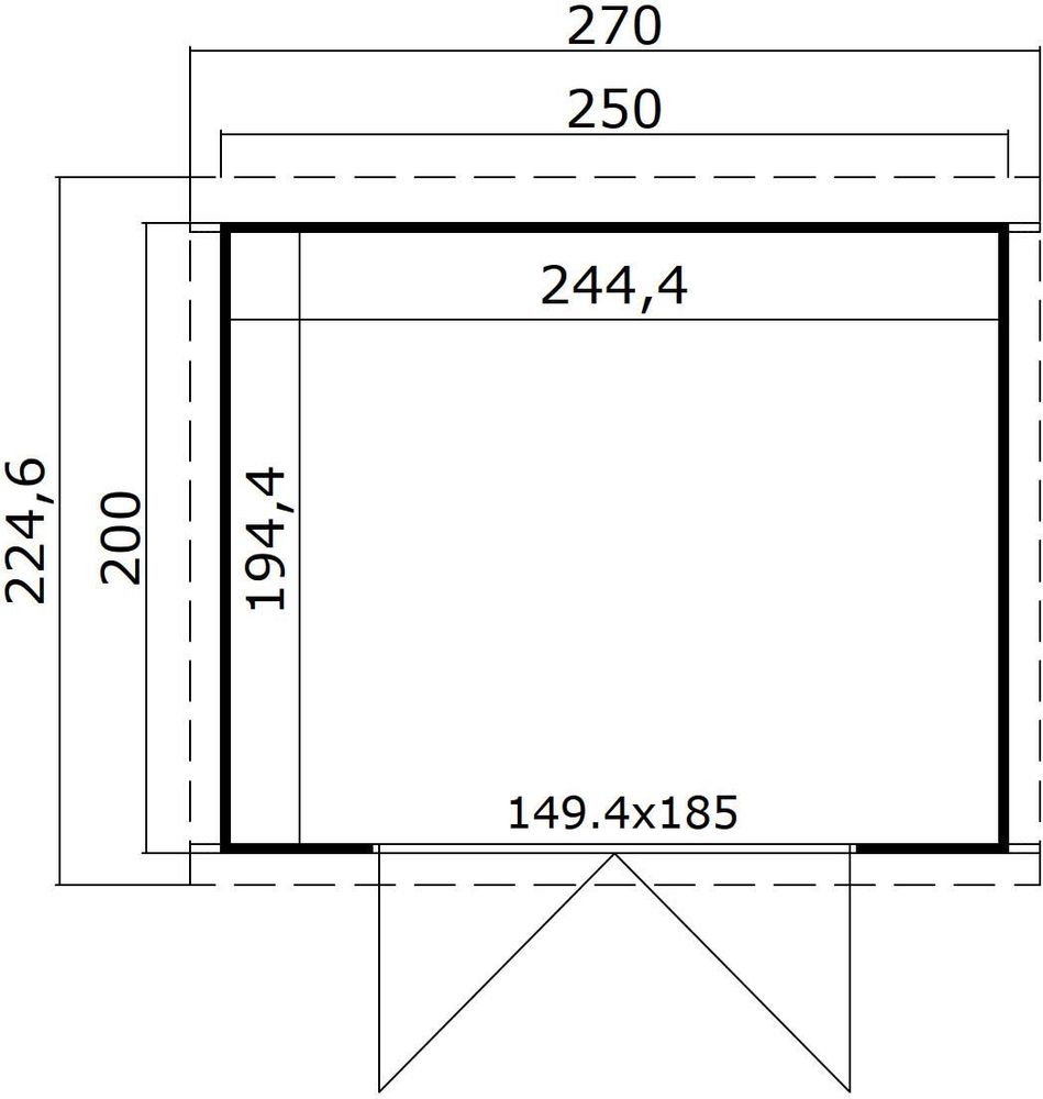 Förråd Sammi C - 5 m² Förråd Sammi C - 5 m²