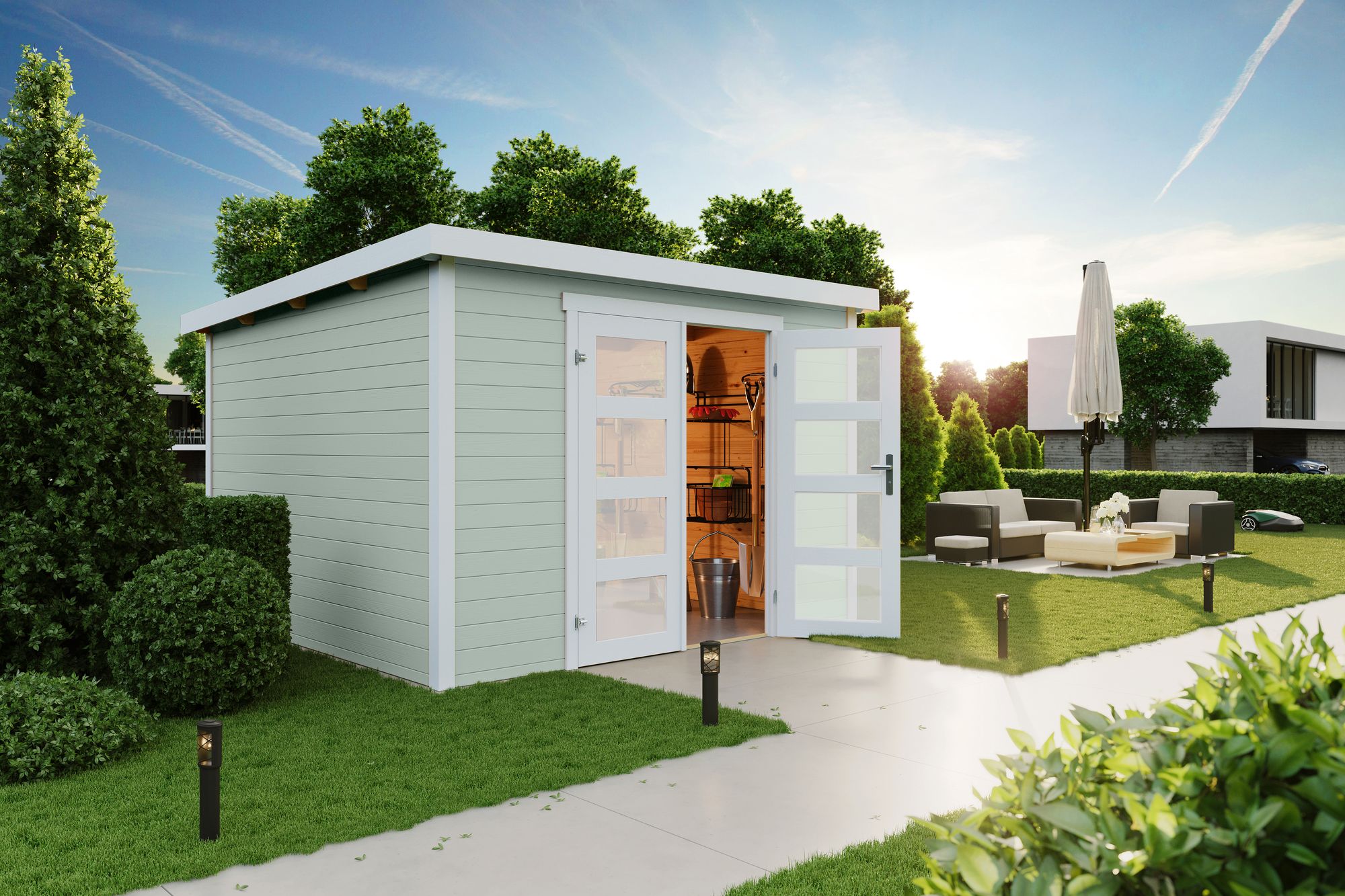 Förråd Sammi G - 9 m² Förråd Sammi G - 9 m²