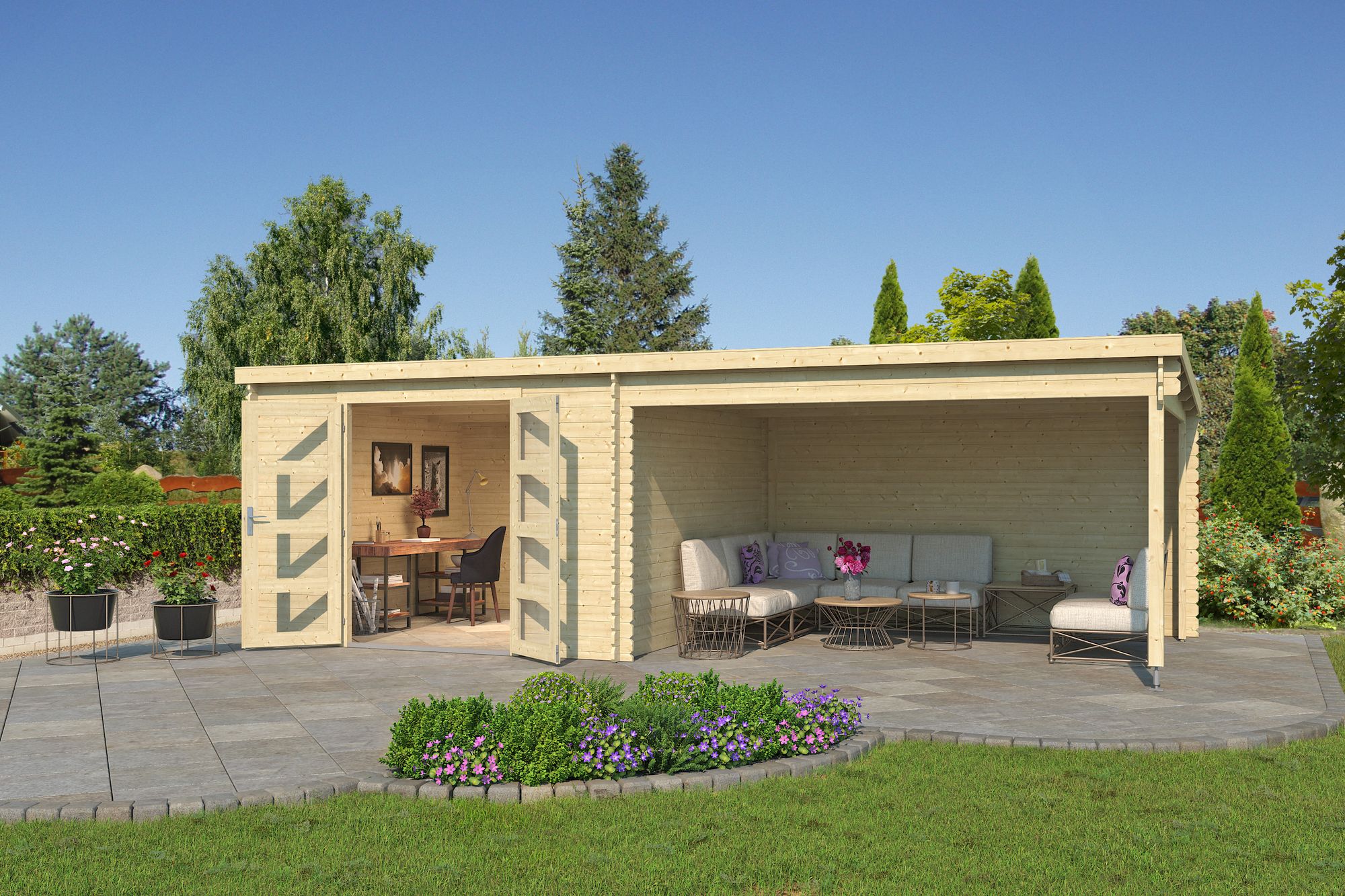 Attefallshus Nikolajs - 25,5 m² Attefallshus Nikolajs - 25,5 m²