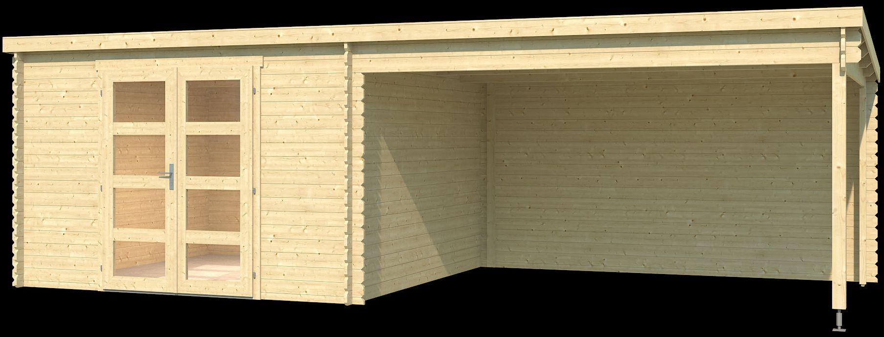 Attefallshus Nikolajs - 25,5 m² Attefallshus Nikolajs - 25,5 m²