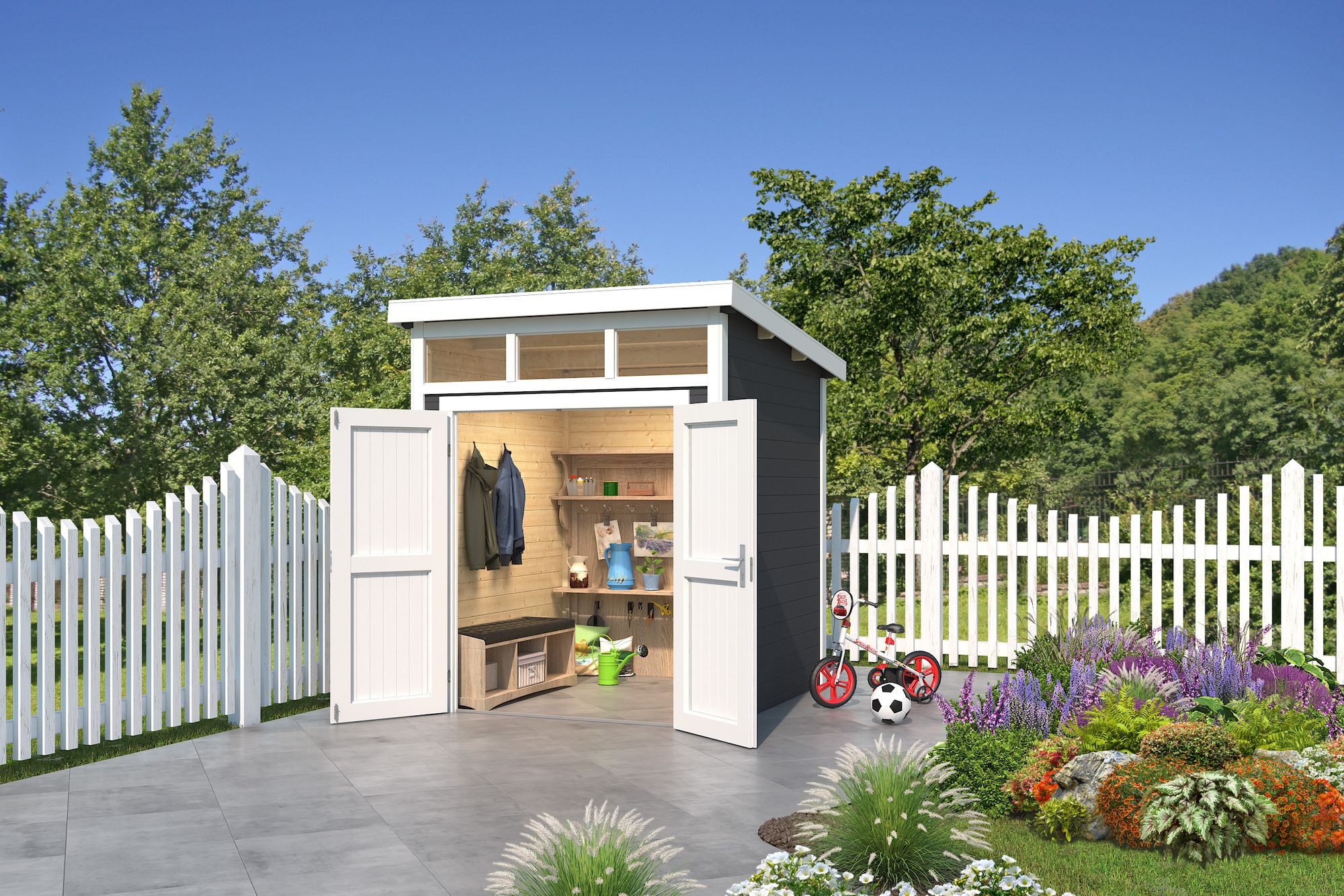 Förråd Karina A - 4 m² Förråd Karina A - 4 m²