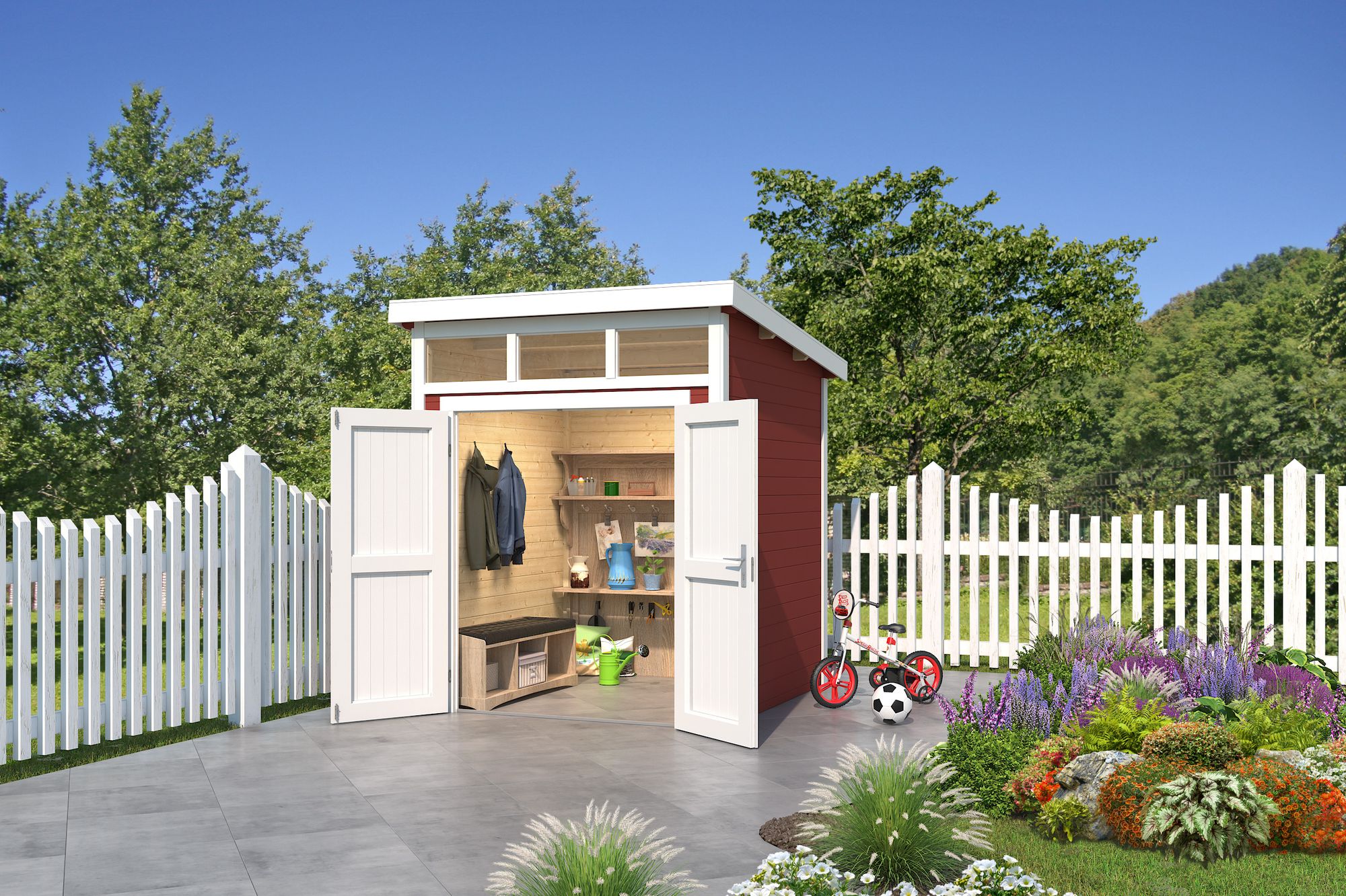 Förråd Karina A - 4 m² Förråd Karina A - 4 m²