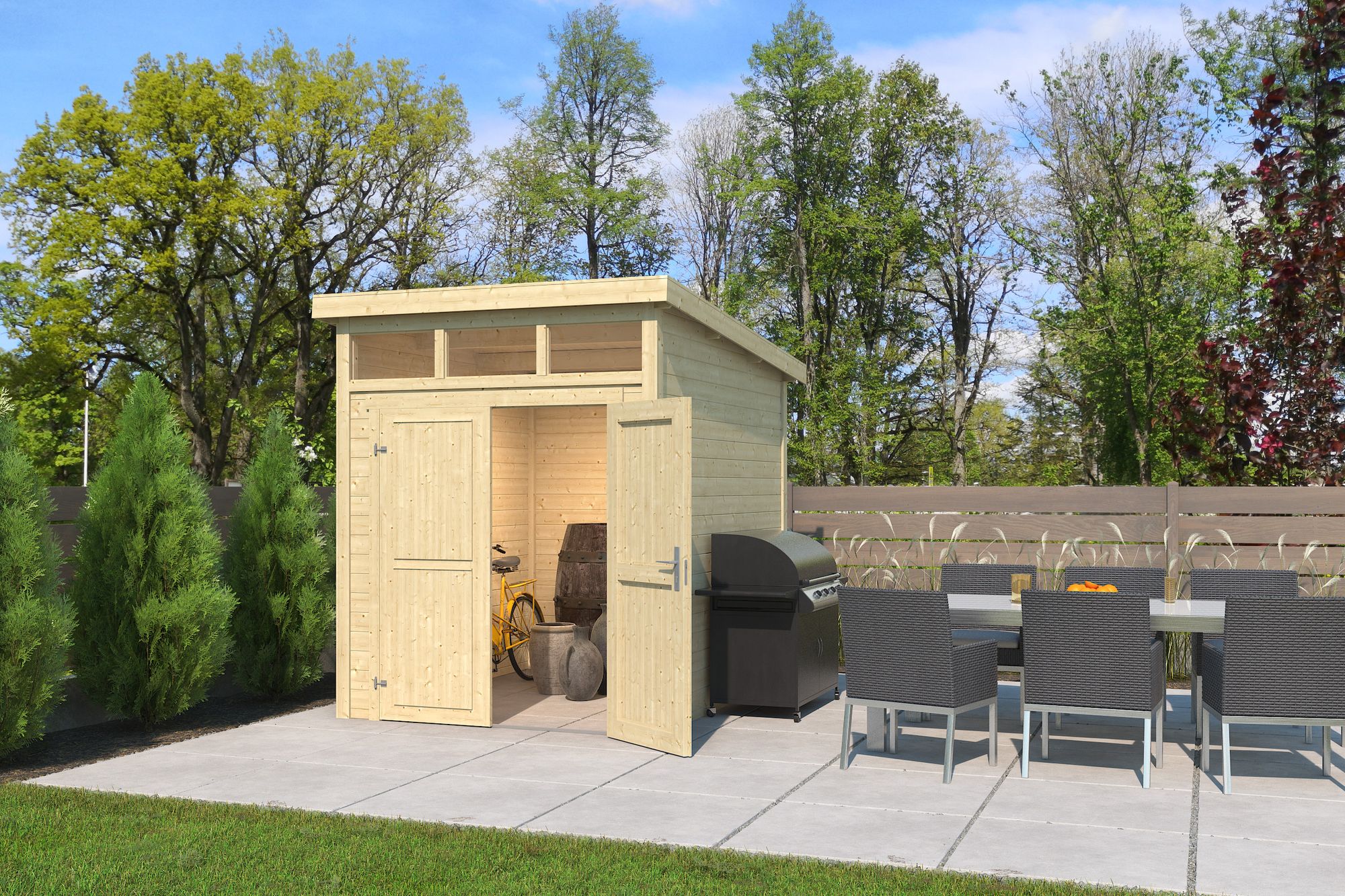 Förråd Karina B - 5 m² Förråd Karina B - 5 m²