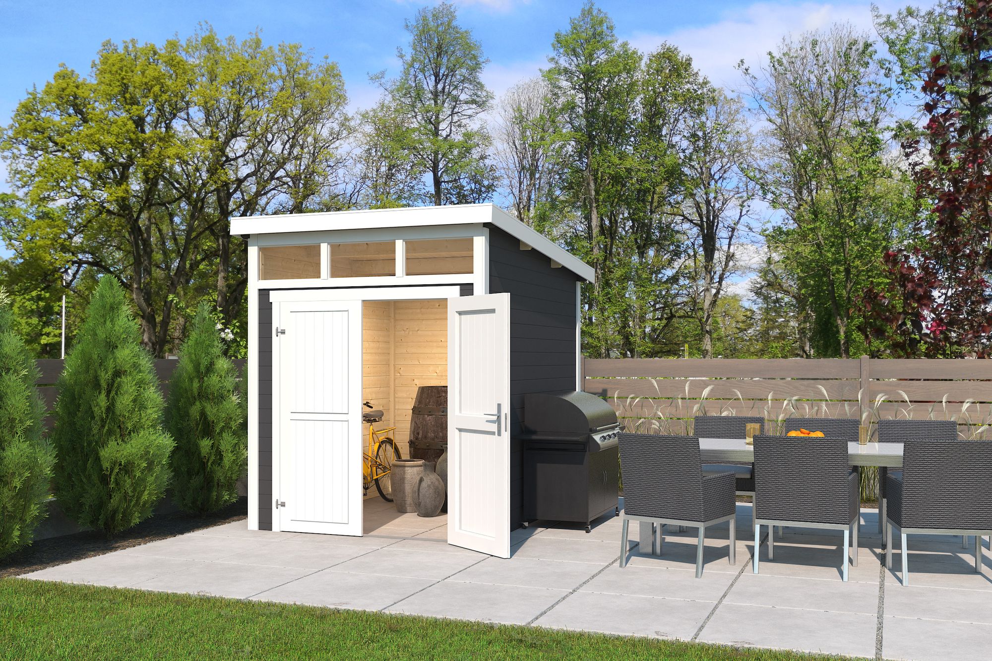 Förråd Karina B - 5 m² Förråd Karina B - 5 m²