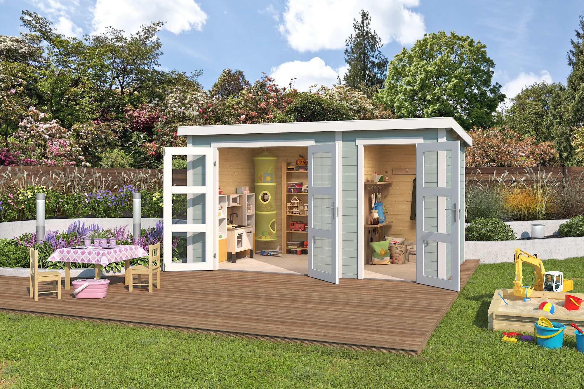 Förråd Sammi XL - 9,1 m² Förråd Sammi XL - 9,1 m²