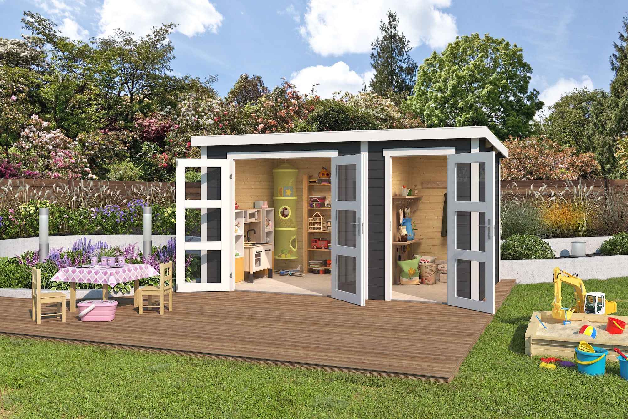 Förråd Sammi XL - 9,1 m² Förråd Sammi XL - 9,1 m²