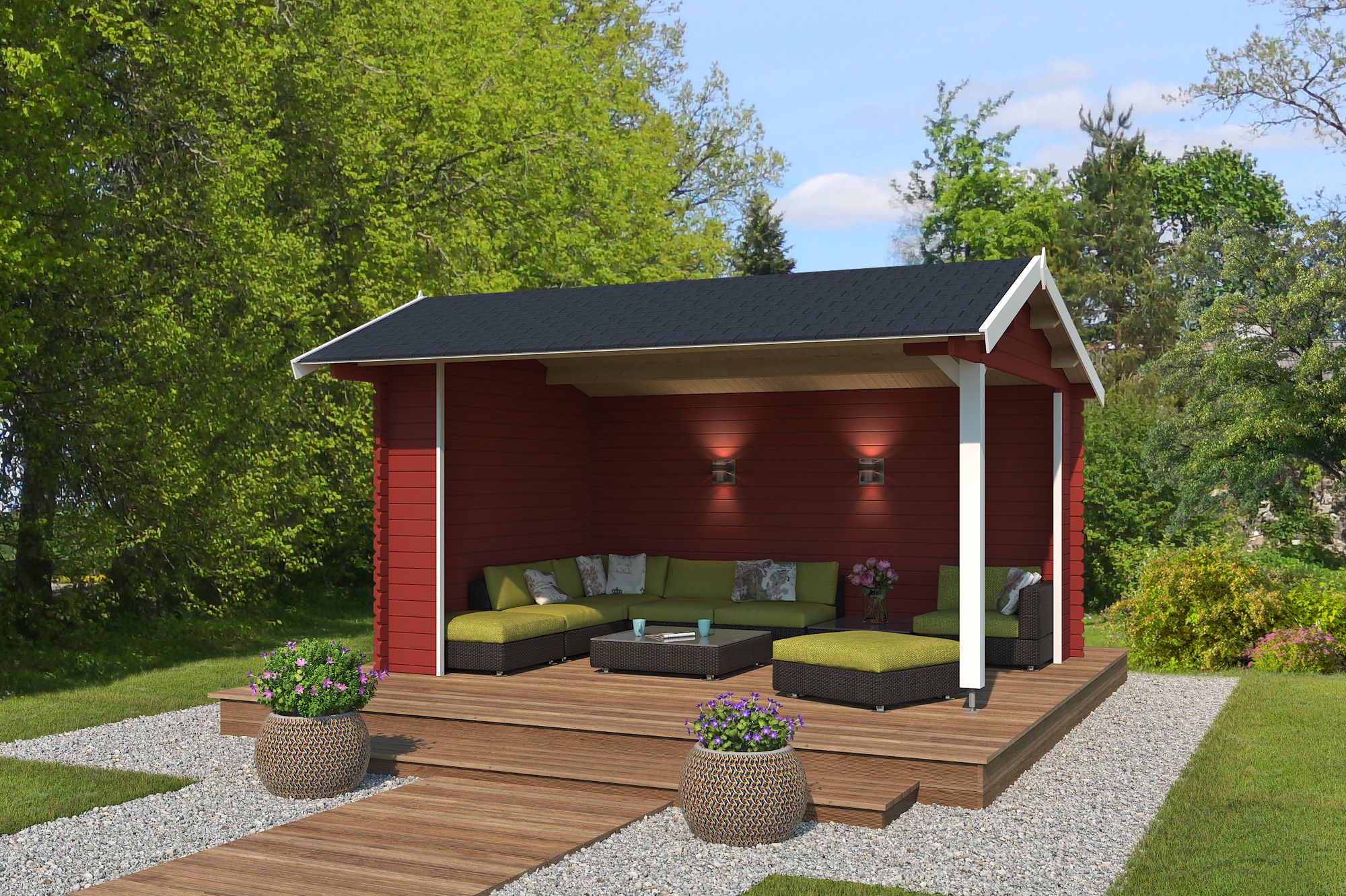 Paviljong Samuel - 14,2 m² Paviljong Samuel - 14,2 m²