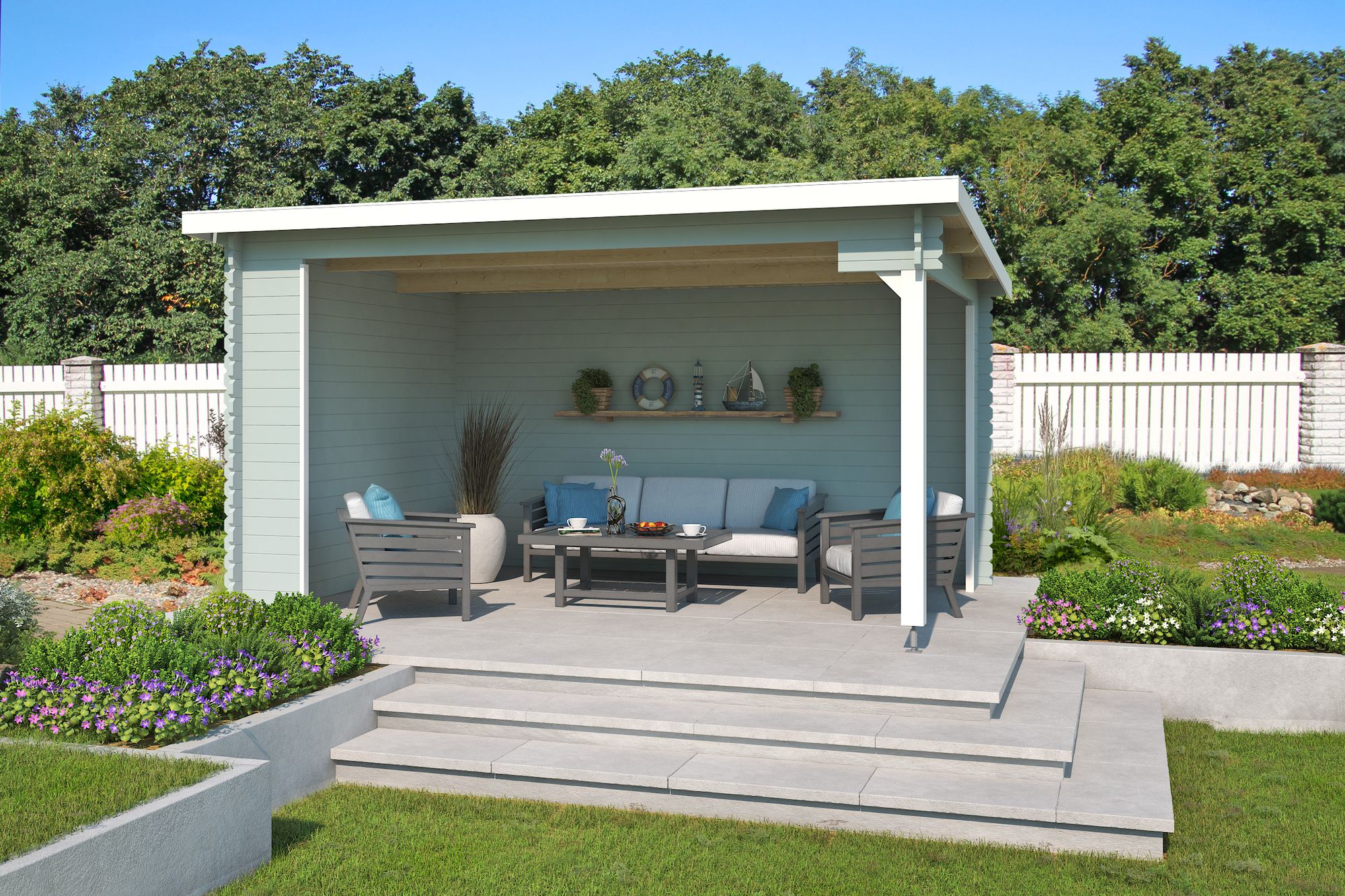 Paviljong Christofer - 14,2 m² Paviljong Christofer - 14,2 m²