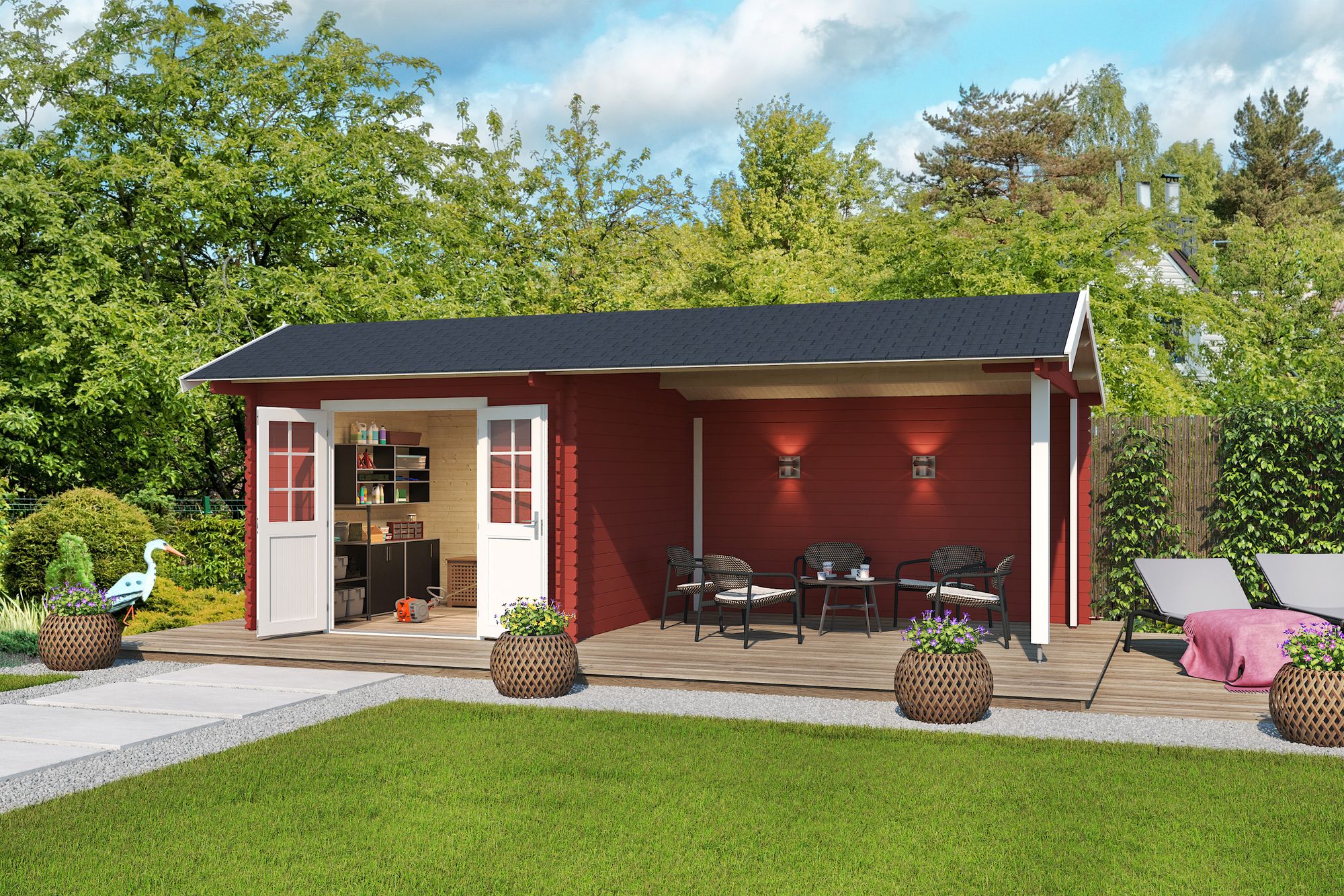 Attefallshus Nancy - 22,4 m² Attefallshus Nancy - 22,4 m²