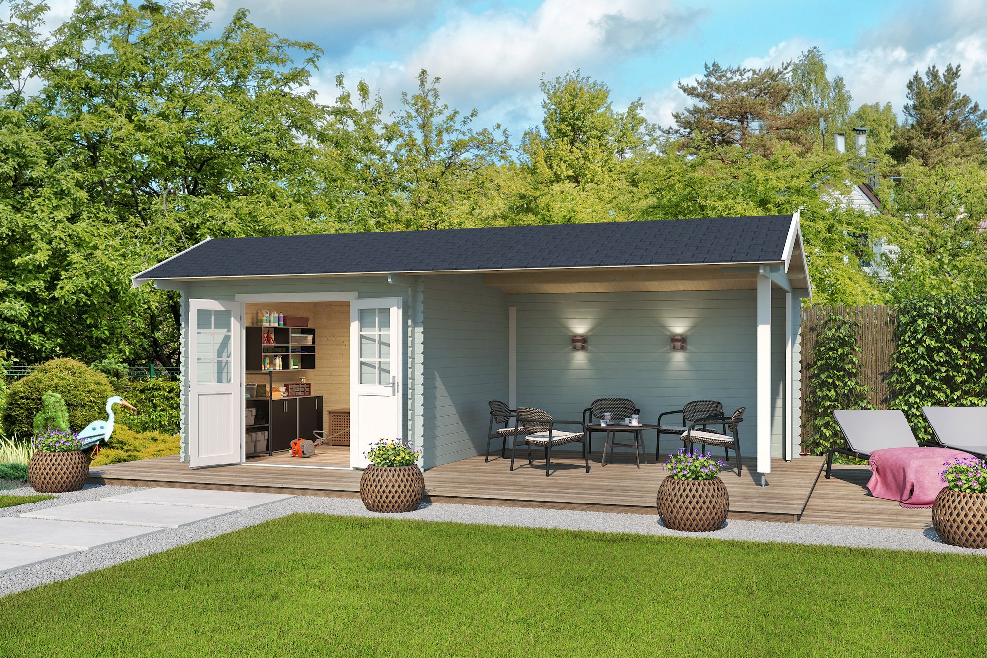 Attefallshus Nancy - 22,4 m² Attefallshus Nancy - 22,4 m²