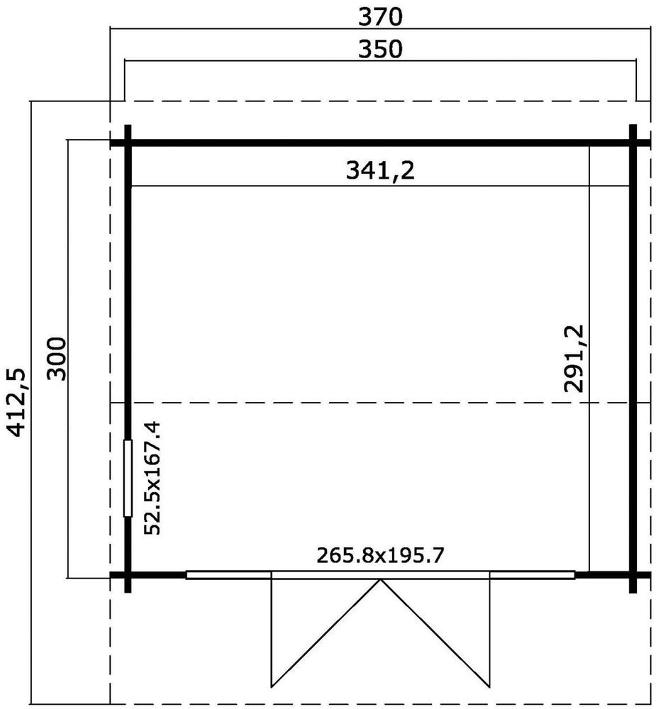 Friggebod Doris - 10,5 m² Friggebod Doris - 10,5 m²