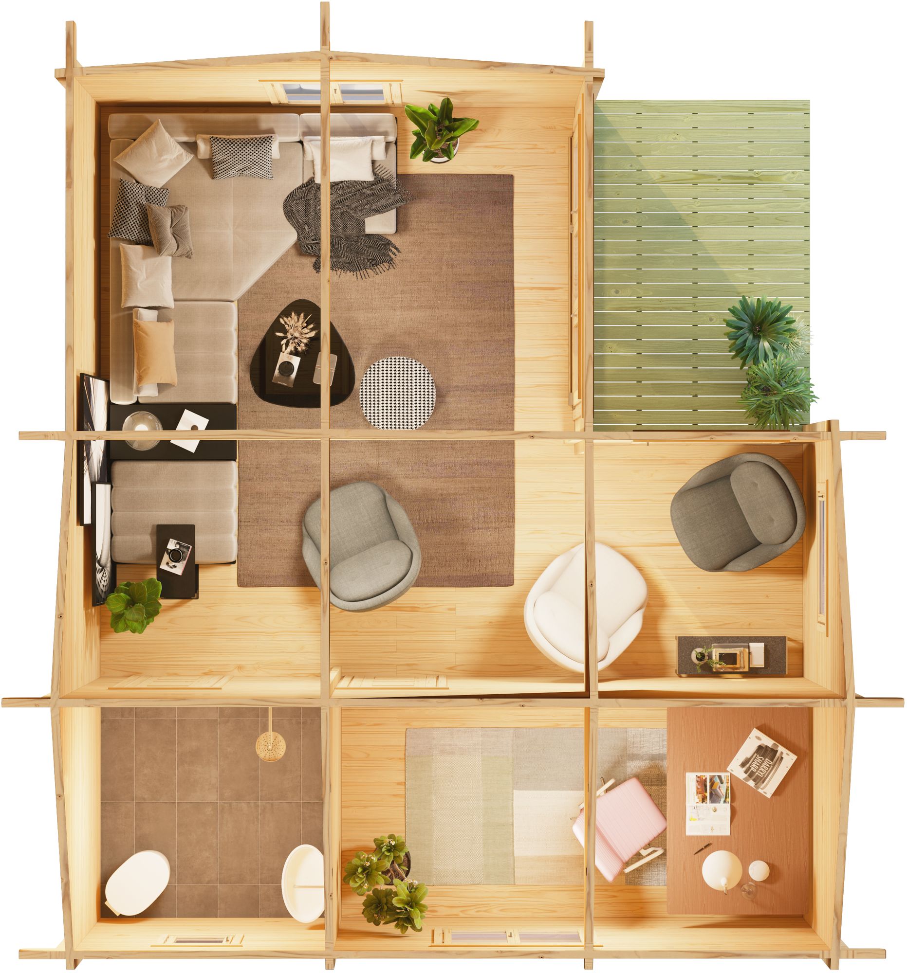 Fritidshus Esther C - 53 m² Fritidshus Esther C - 53 m²