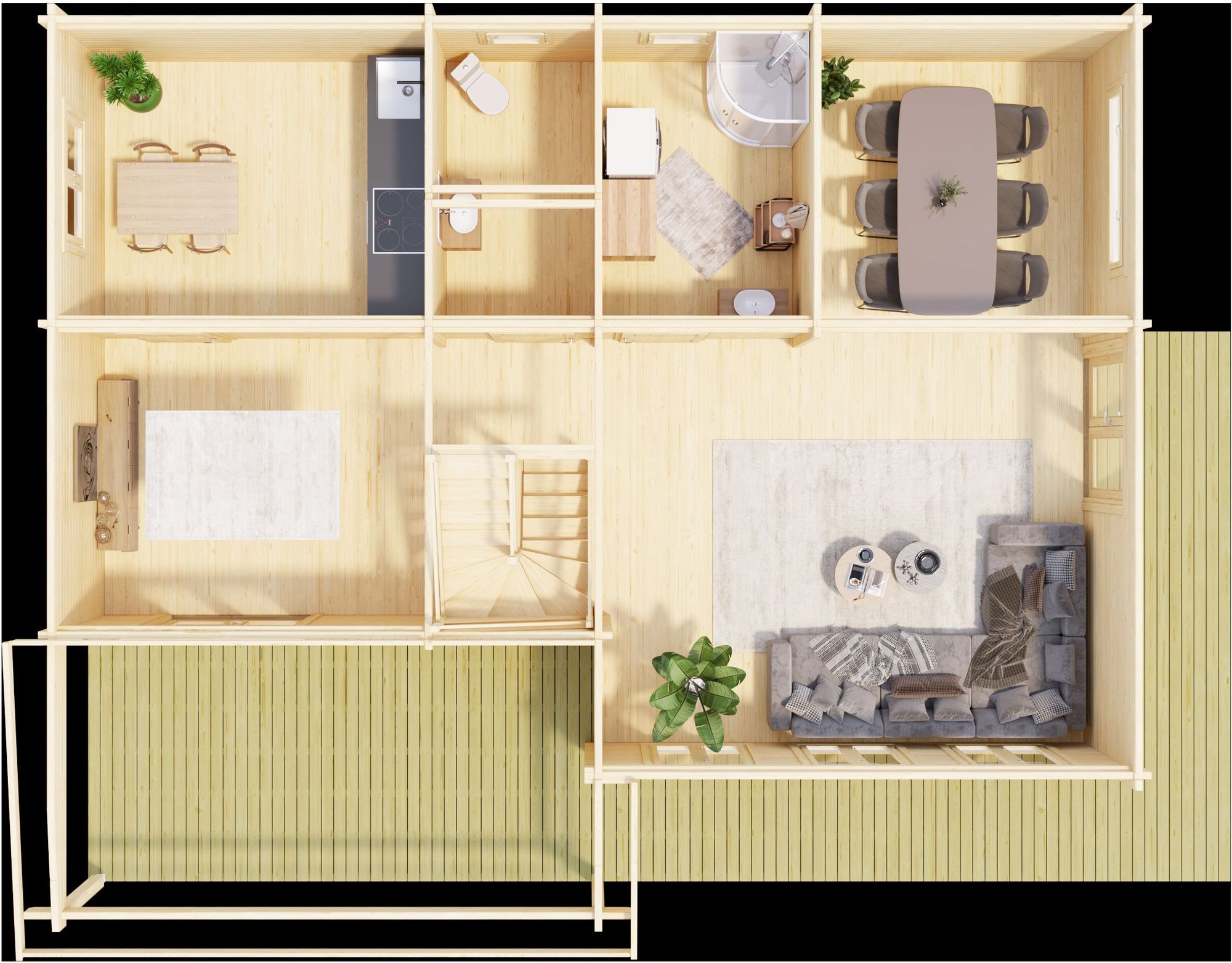 Fritidshus Emilia A XL - 80,7 m