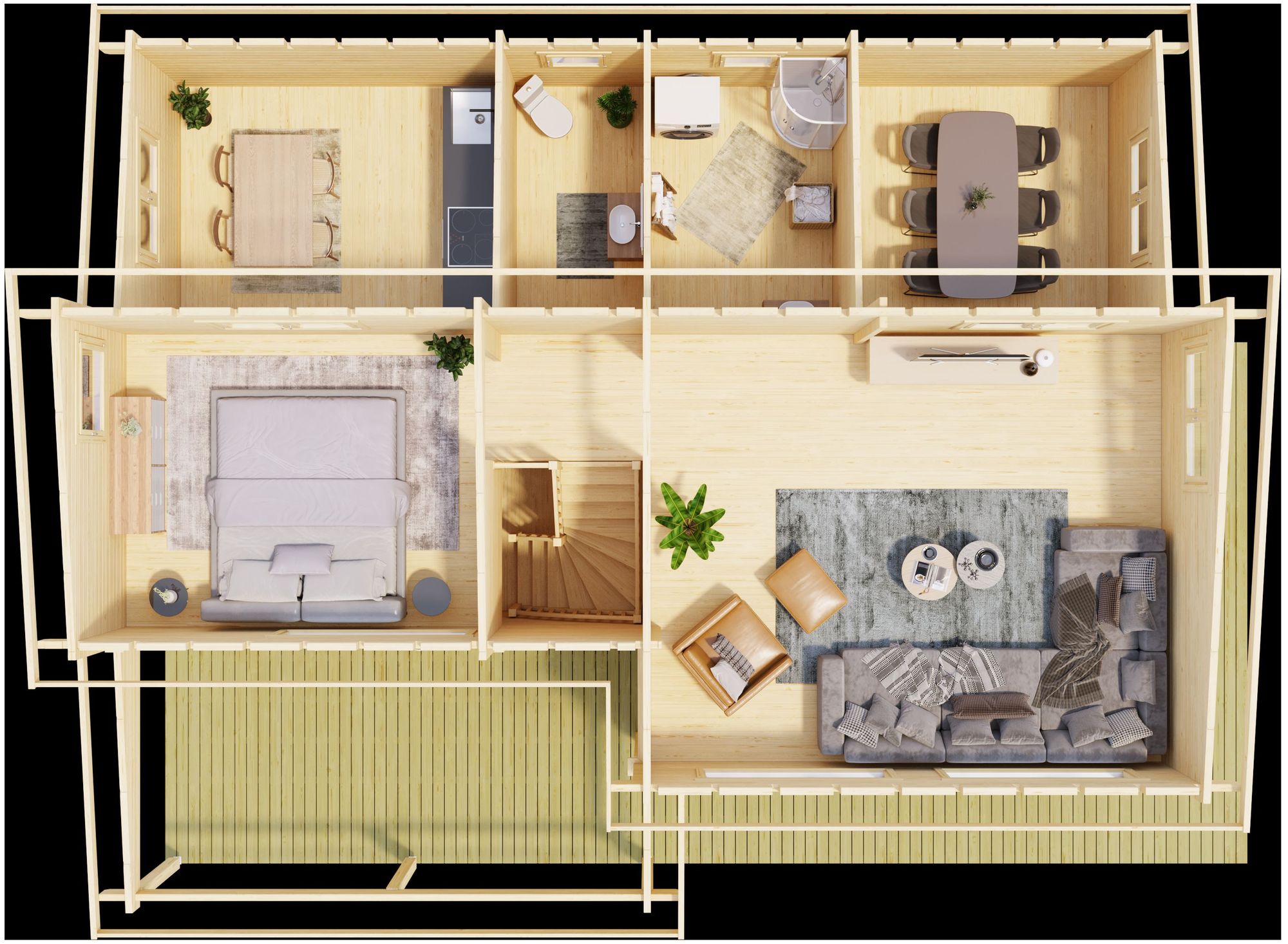 Fritidshus Eleonor B - 80,7 m² Fritidshus Eleonor B - 80,7 m²