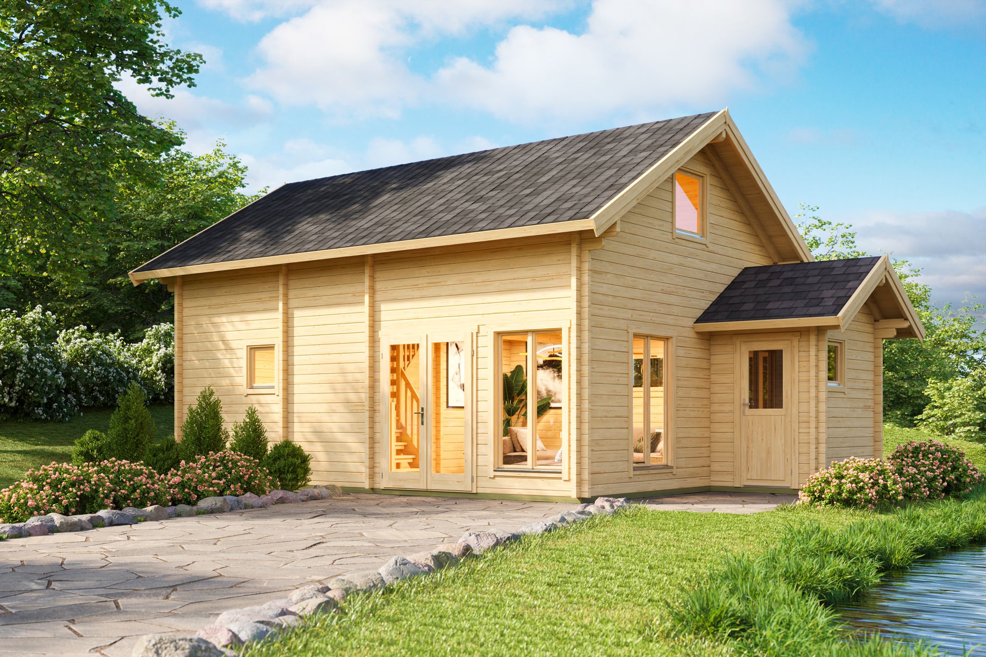 Fritidshus Elliot C - 42,5 m² Fritidshus Elliot C - 42,5 m²