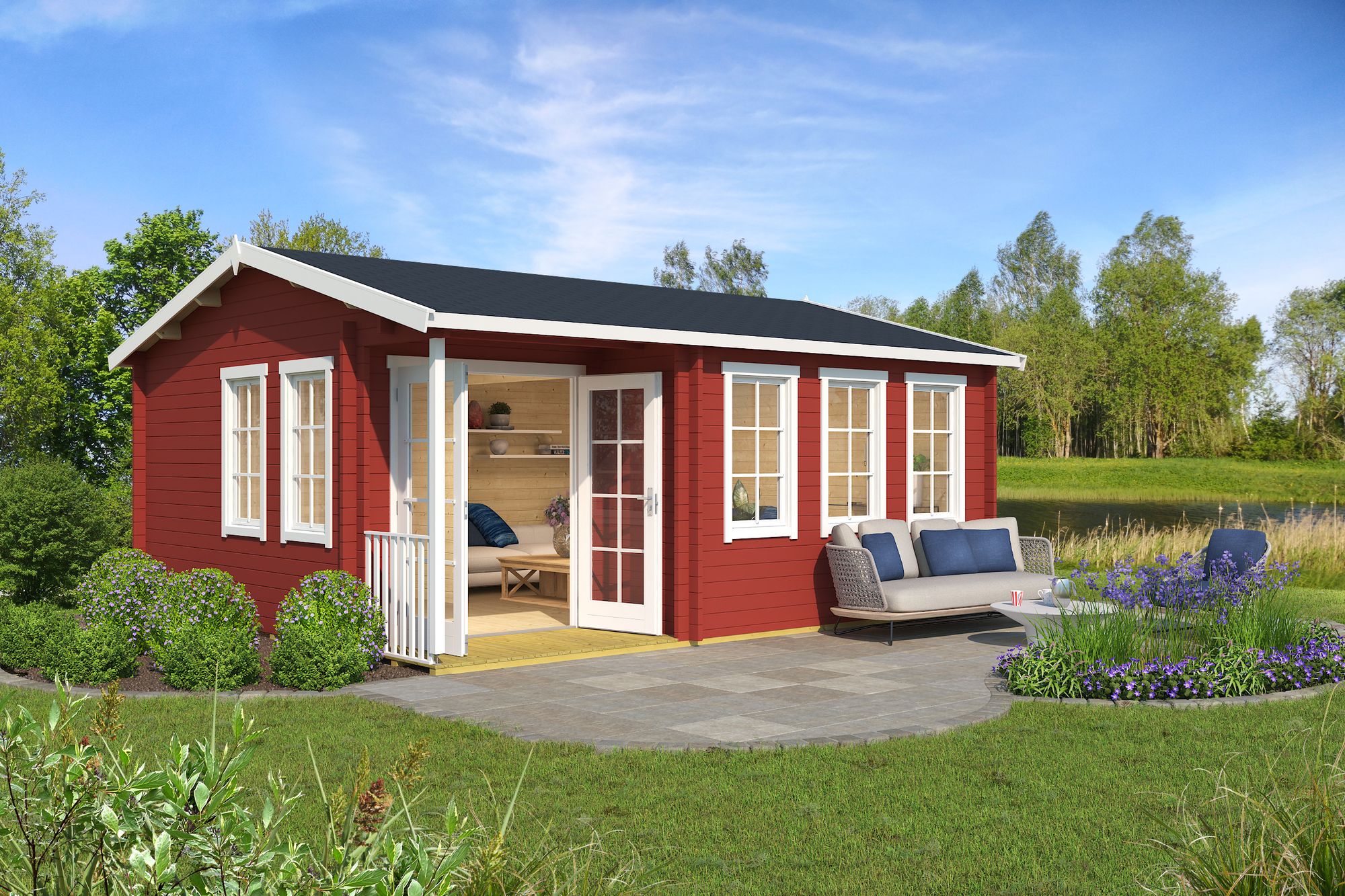 Attefallshus Melody Silver - 29 m² Attefallshus Melody Silver - 29 m²