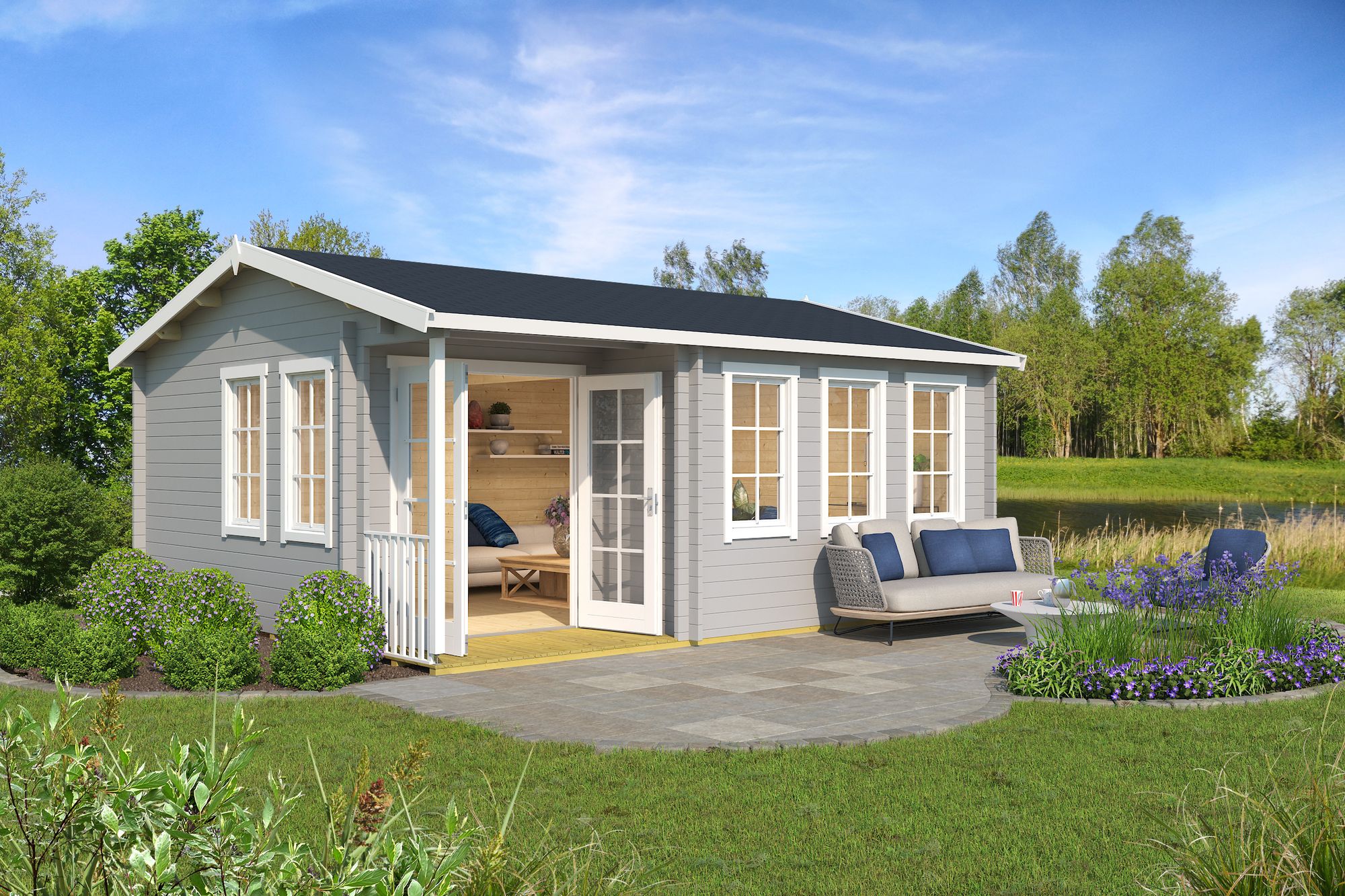 Attefallshus Melody Silver - 29 m² Attefallshus Melody Silver - 29 m²