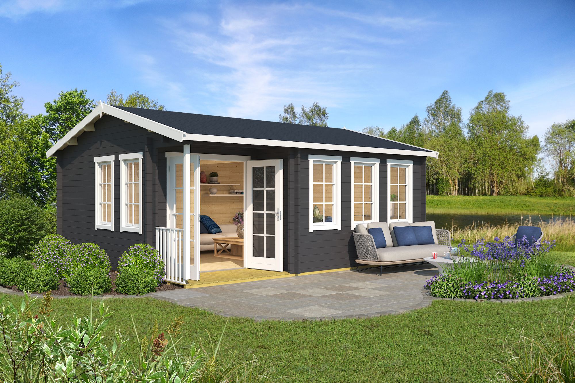 Attefallshus Melody Guld - 29 m² Attefallshus Melody Guld - 29 m²