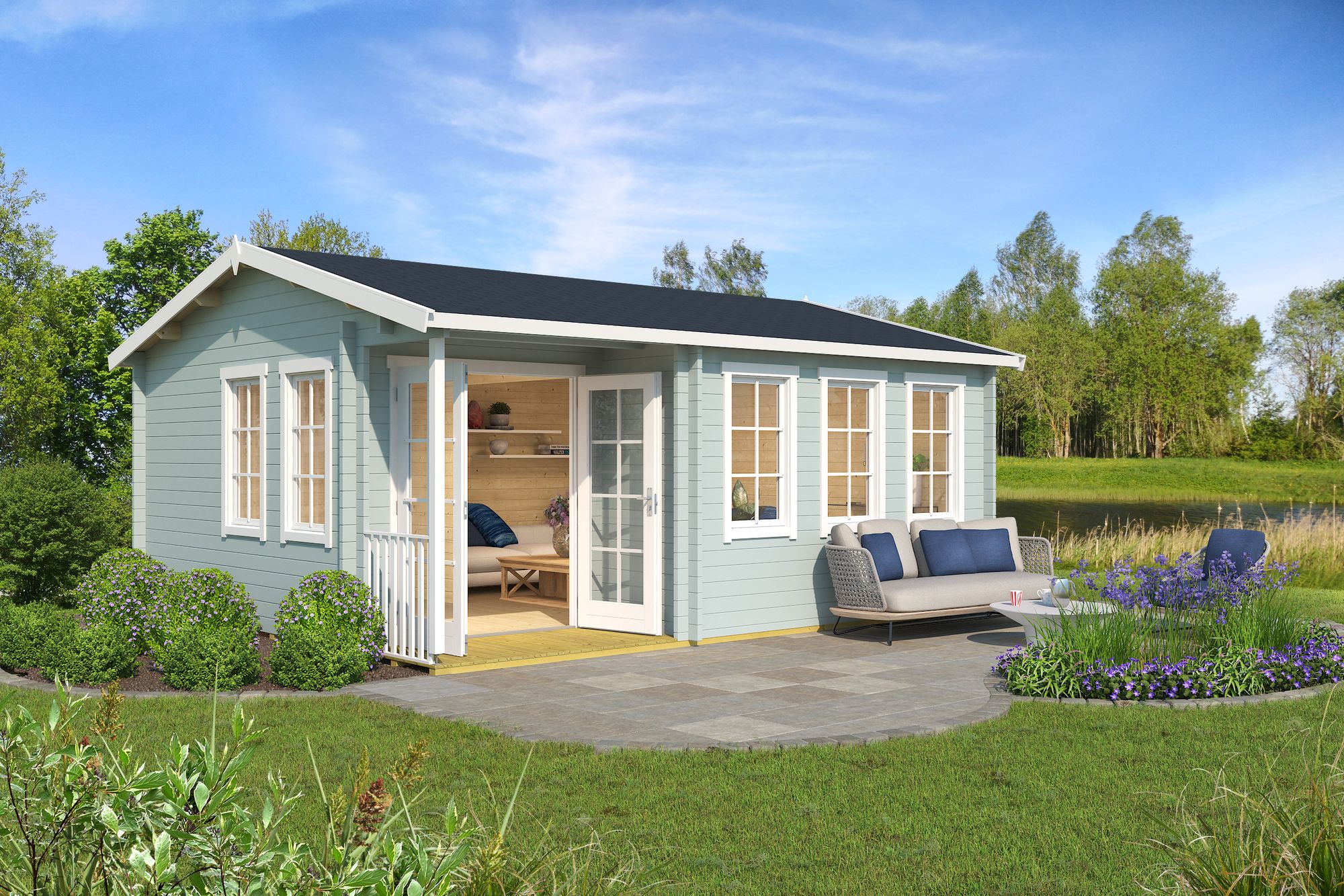 Attefallshus Melody Guld - 29 m² Attefallshus Melody Guld - 29 m²