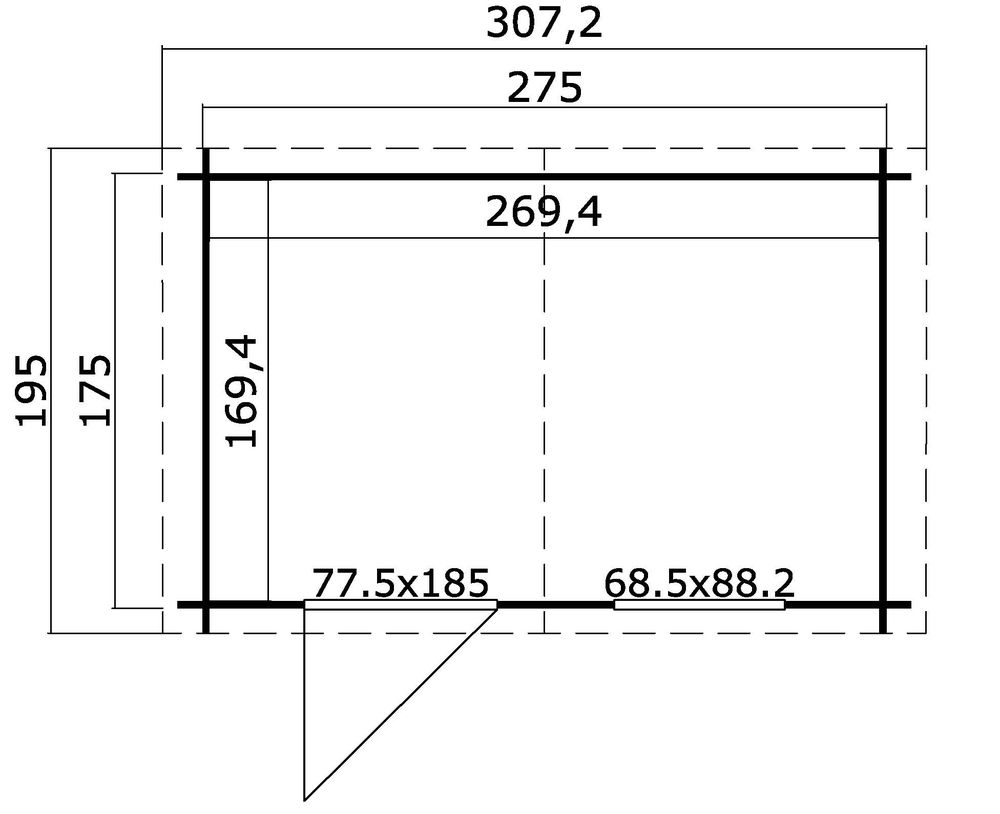 Abstellraum Abel A - 4,8 m² Abstellraum Abel A - 4,8 m²