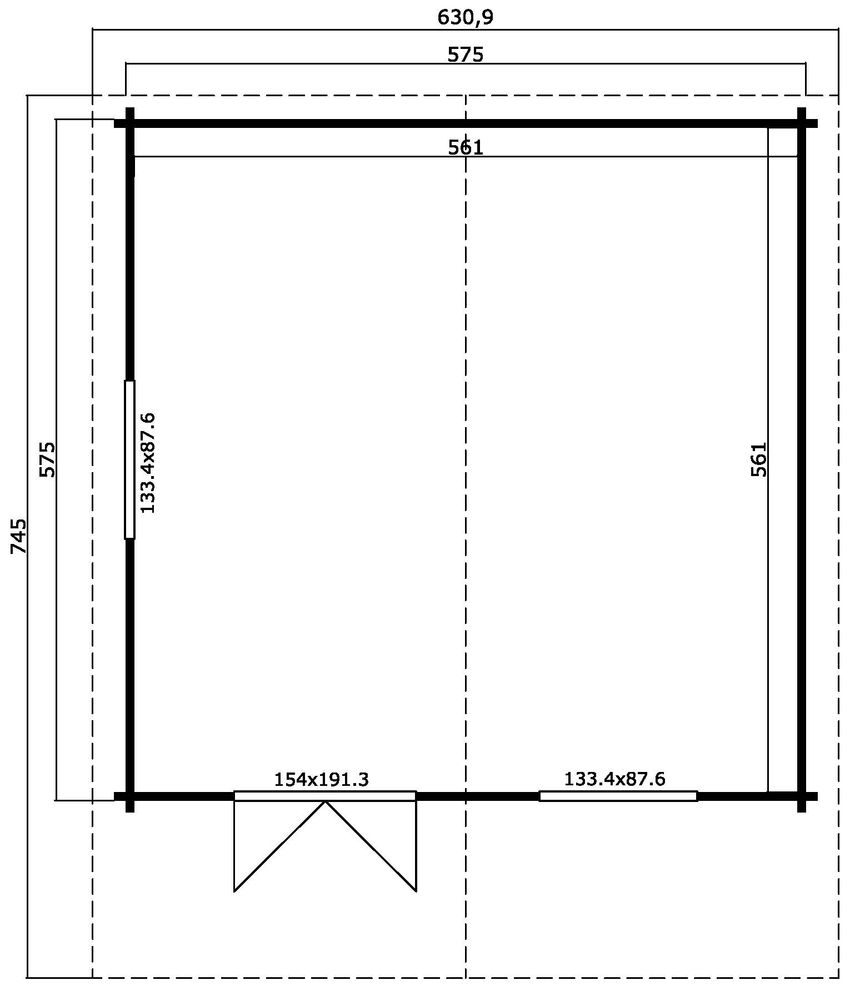 Fritidshus Bodil B - 33,1 m² Fritidshus Bodil B - 33,1 m²