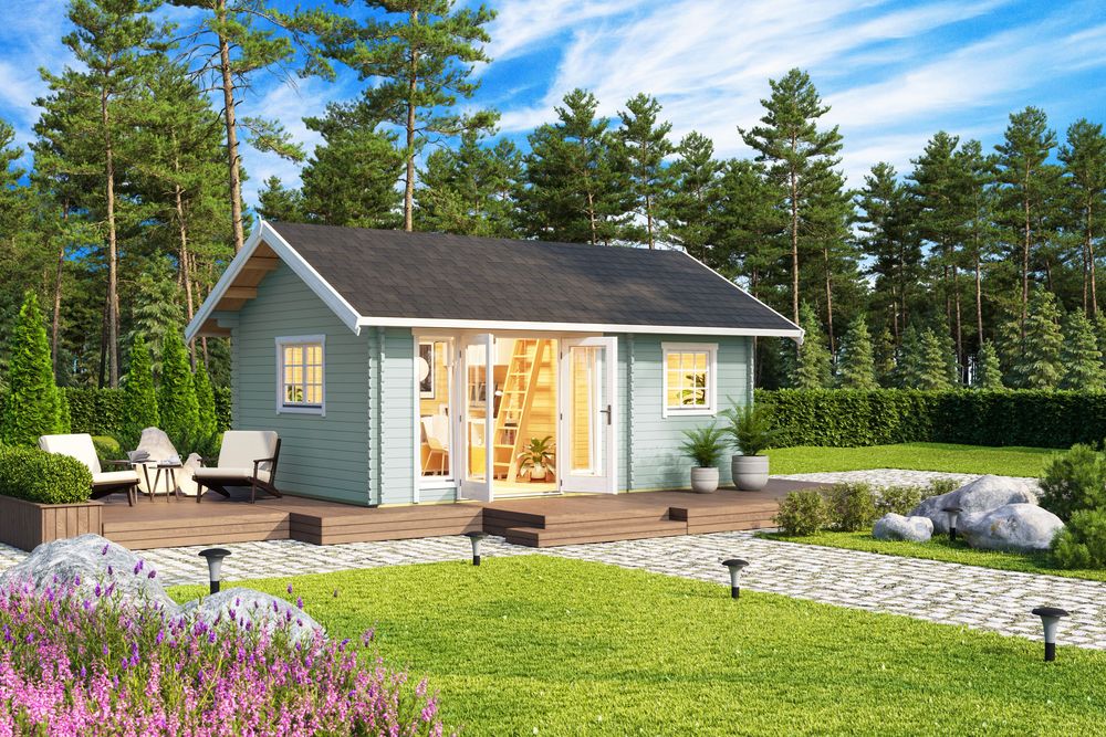 Attefallhaus Lina B .V1 - 22,4 m² Attefallhaus Lina B .V1 - 22,4 m²