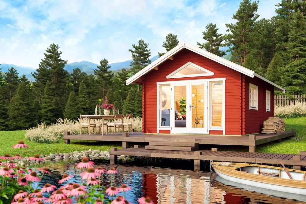 Attefall Haus Lina B .V2 - 22,4 m² Attefall Haus Lina B .V2 - 22,4 m²