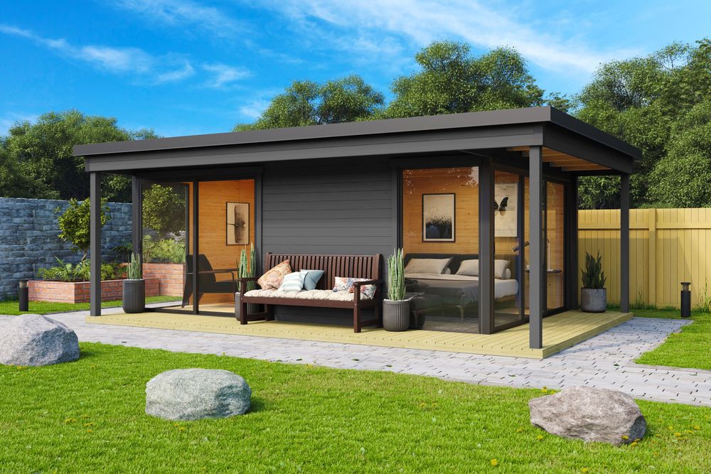 Attefallhaus Katja C .V2 - 23,5 m² Attefallhaus Katja C .V2 - 23,5 m²