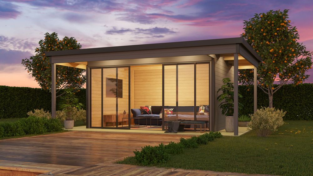 Attefallhaus Katja D .V2 - 23,1 m² Attefallhaus Katja D .V2 - 23,1 m²