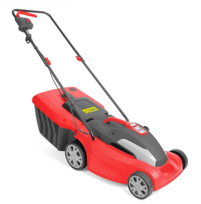 Elgrsklippare med plastchassi 34cm - 1400W