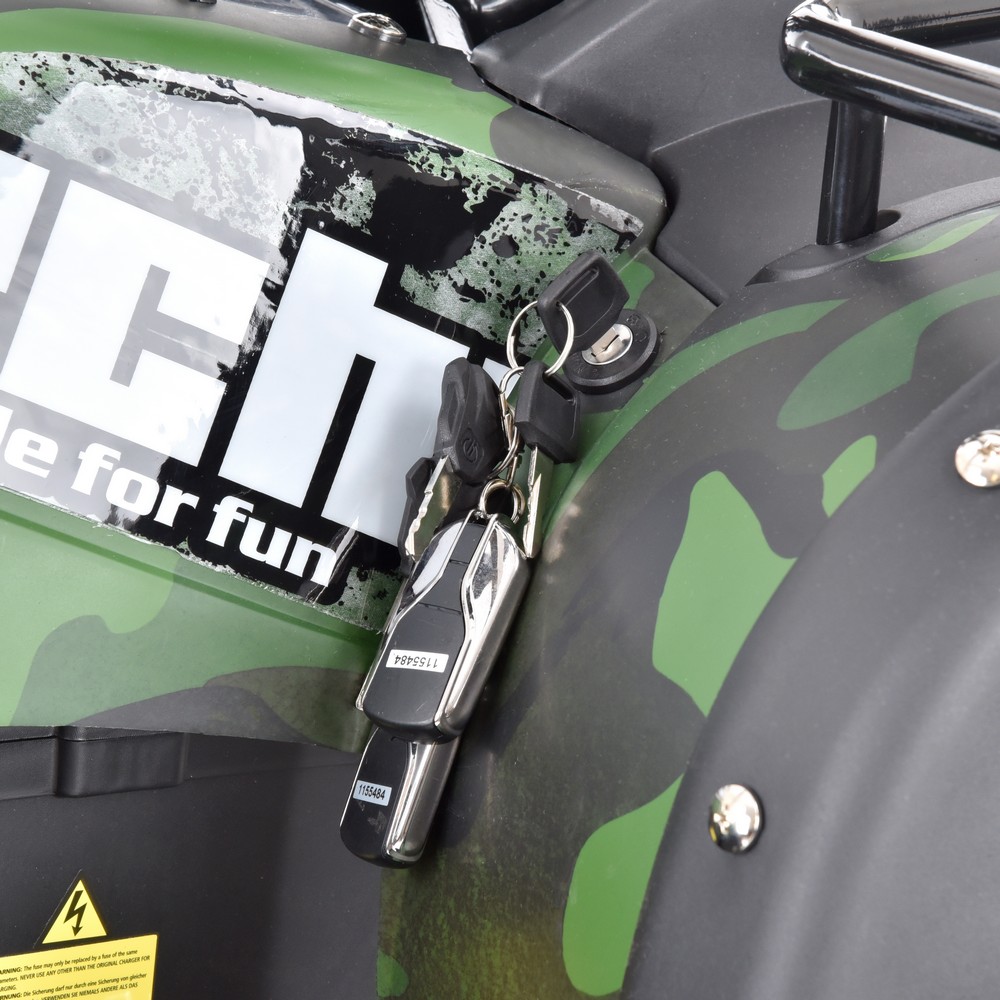 Fyrhjuling - Camo 2200W + Lsktting