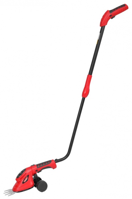 Batteridriven grstrimmer med teleskop handtag