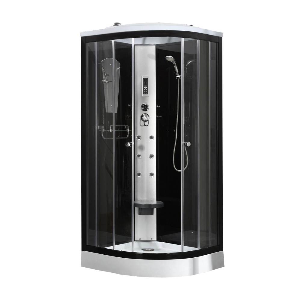 Duschkabin Wesley - svart Duschkabin Wesley - svart