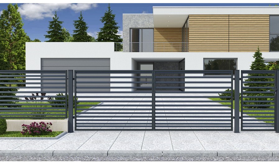 Staket Modern 6 - För hem & trädgård Staket Modern 6 - För hem & trädgård