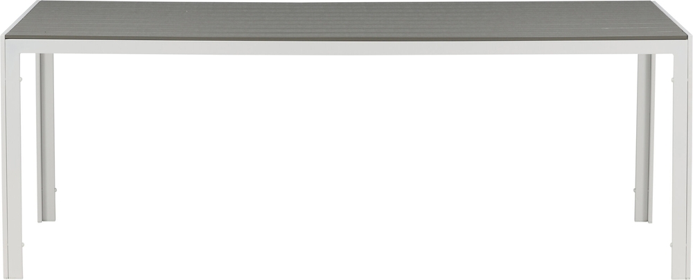 Chania matbord 205 x 90 cm - Gr/Vit