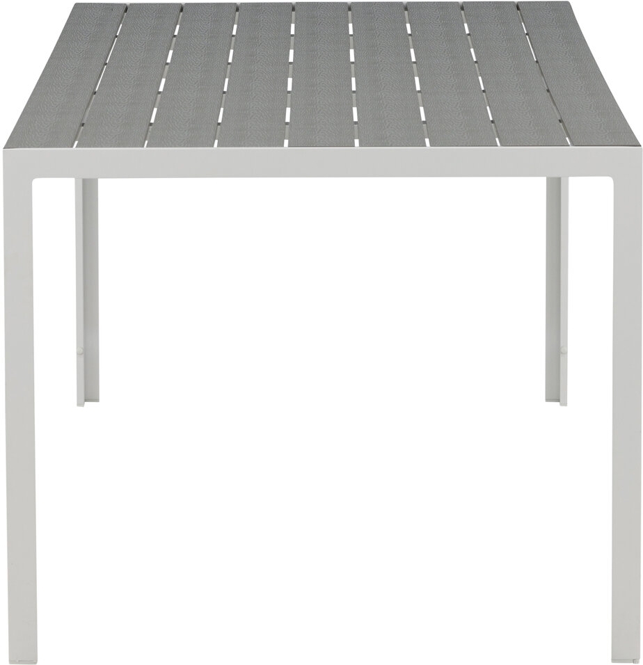 Chania matbord 205 x 90 cm - Gr/Vit